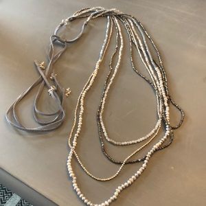 Multi strand necklace